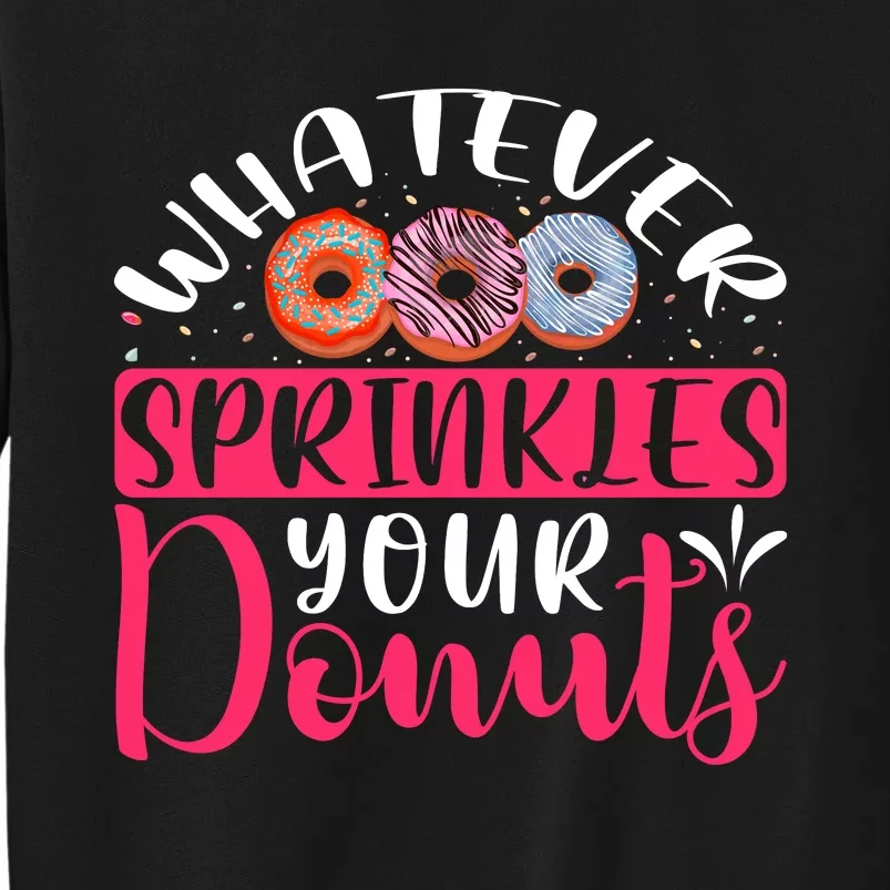 National Donut Day Celebration Graphic Tall Sweatshirt