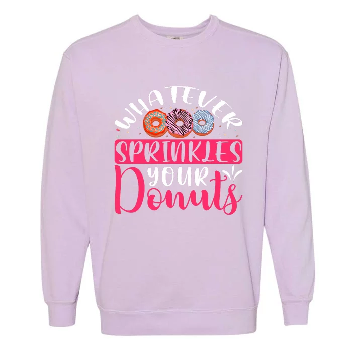 National Donut Day Celebration Graphic Garment-Dyed Sweatshirt