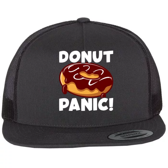 National Donut Day Celebration Graphic Flat Bill Trucker Hat