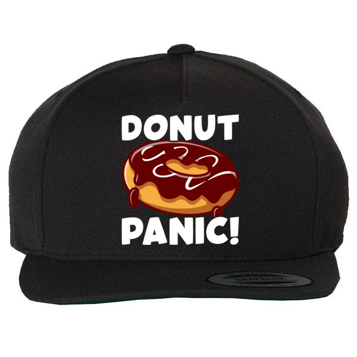 National Donut Day Celebration Graphic Wool Snapback Cap