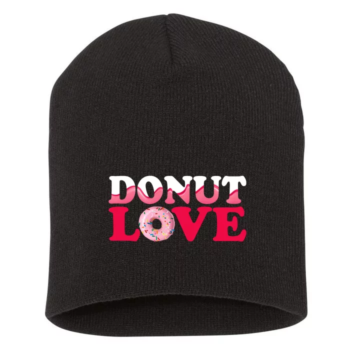 National Donut Day Celebration Short Acrylic Beanie