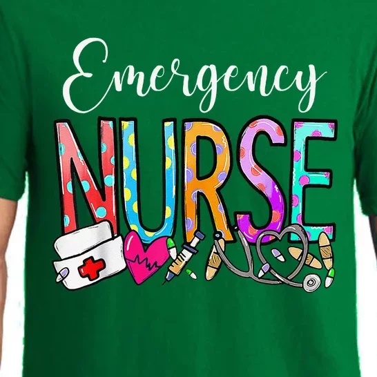 NurseS Day Emergency Nurse Appreciation Nurse Week 2024 Pajama Set