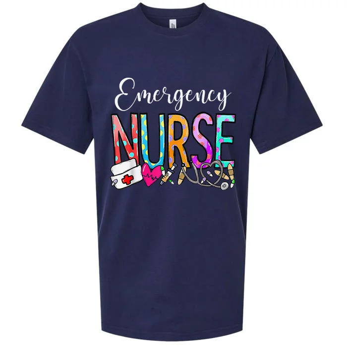 NurseS Day Emergency Nurse Appreciation Nurse Week 2024 Sueded Cloud Jersey T-Shirt