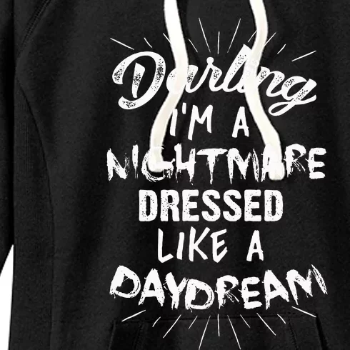 Nightmare Daydreamer Edgy and Stylish Fashion Women's Fleece Hoodie