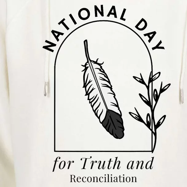 National Day For Truth And Reconciliation Manitoba 2024 Womens Funnel Neck Pullover Hood