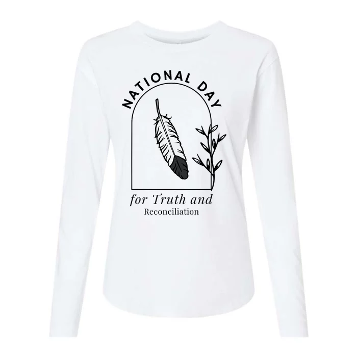 National Day For Truth And Reconciliation Manitoba 2024 Womens Cotton Relaxed Long Sleeve T-Shirt