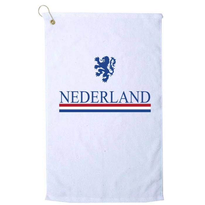 Nederland Dutch Flag Logo Platinum Collection Golf Towel