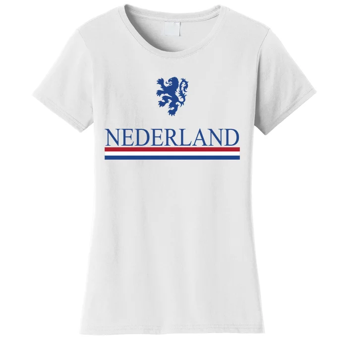 Nederland Dutch Flag Logo Women's T-Shirt