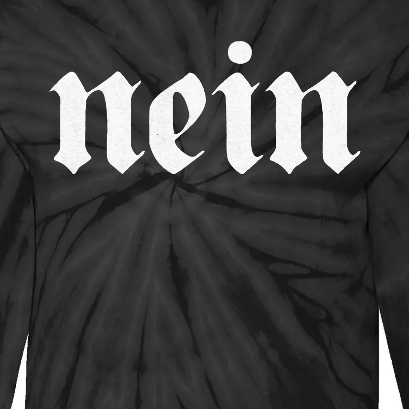 NEIN Deutschland Flag of german Eagle Germany German Tie-Dye Long Sleeve Shirt