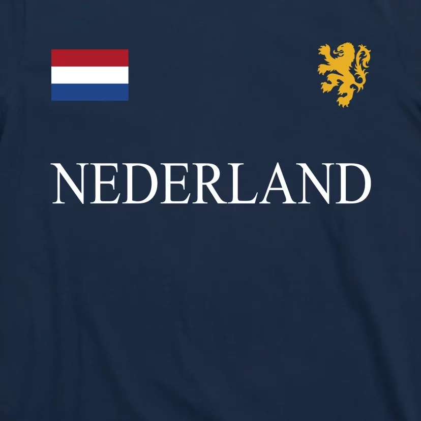 Nederland Dutch Flag Logo Gift T-Shirt