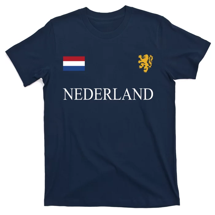 Nederland Dutch Flag Logo Gift T-Shirt