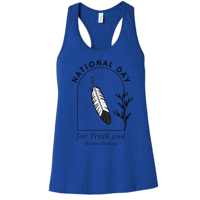 National Day For Truth And Reconciliation Manitoba 2024 Gift Women's Racerback Tank