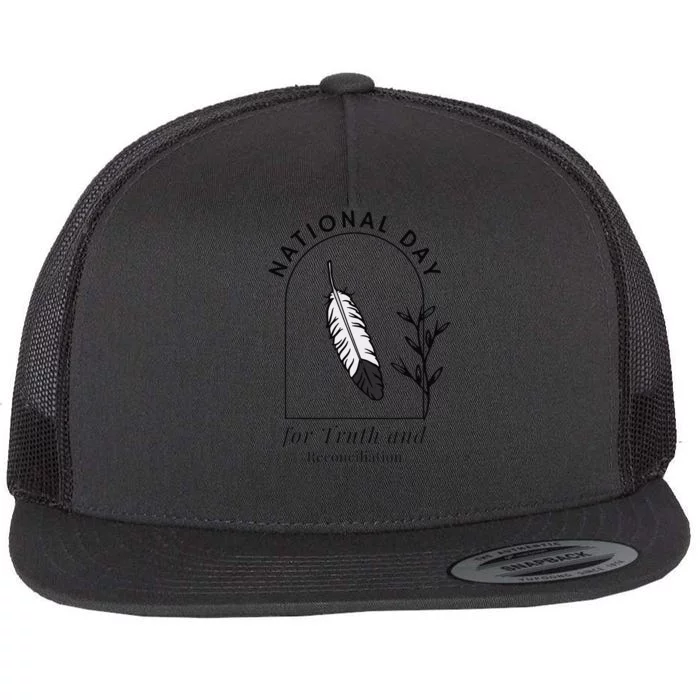 National Day For Truth And Reconciliation Manitoba 2024 Gift Flat Bill Trucker Hat