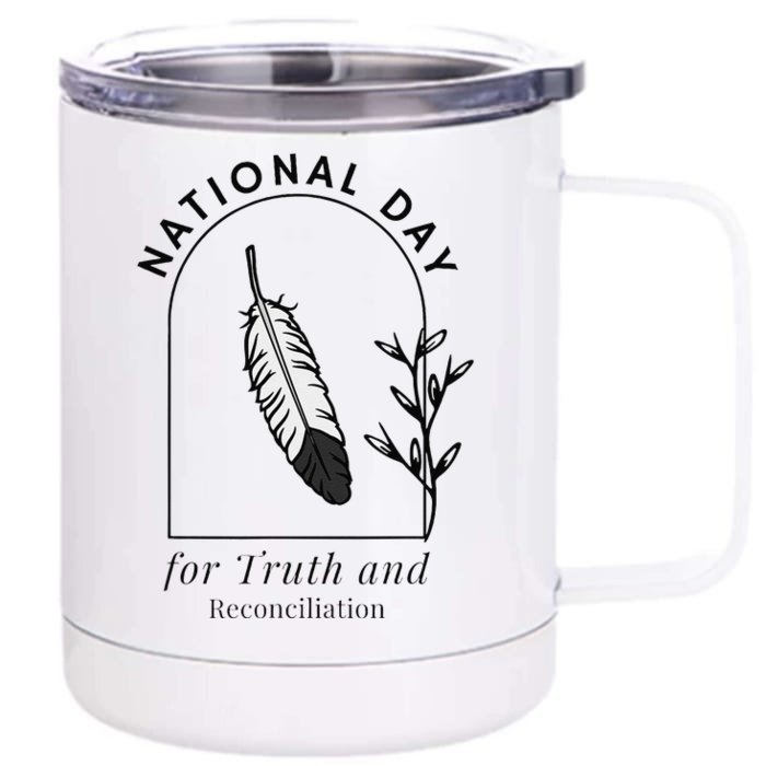 National Day For Truth And Reconciliation Manitoba 2024 Gift Front & Back 12oz Stainless Steel Tumbler Cup