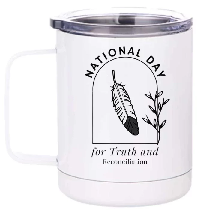 National Day For Truth And Reconciliation Manitoba 2024 Gift Front & Back 12oz Stainless Steel Tumbler Cup