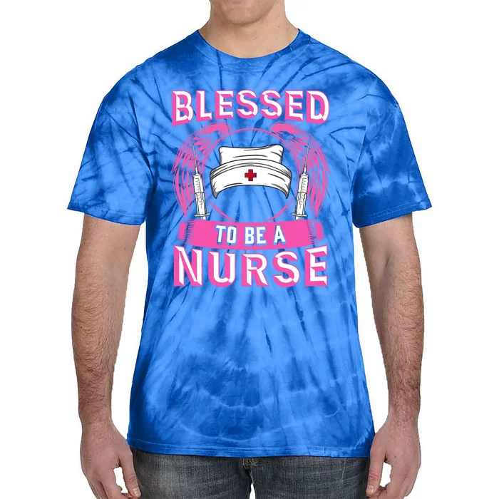 Nurse Day Funny Gift Nurse Love Gift Tie-Dye T-Shirt