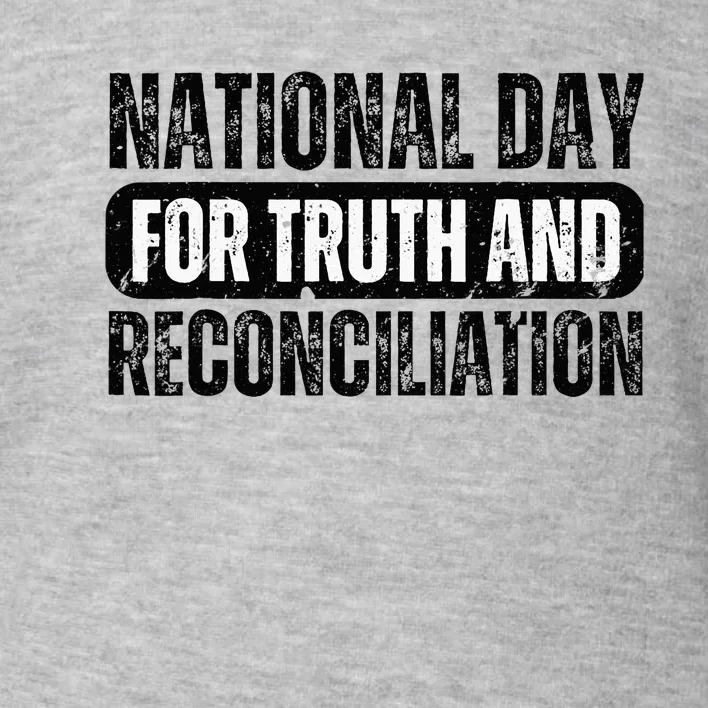 National Day For Truth And Reconciliation 2024 Toddler Sweatshirt