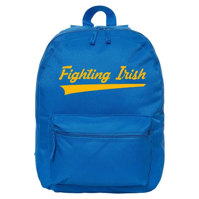 N.O.T.R.E D.A.M.E .Fighting Irish 16 in Basic Backpack