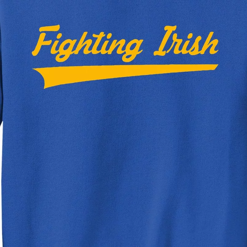 N.O.T.R.E D.A.M.E .Fighting Irish Tall Sweatshirt