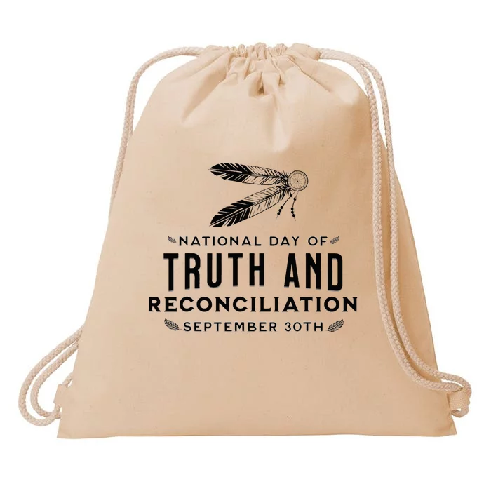 National Day For Truth And Reconciliation September Drawstring Bag