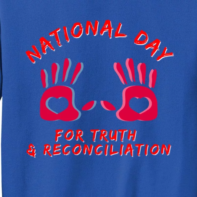 National Day For Truth And Reconciliation Hands Gift Tall Sweatshirt