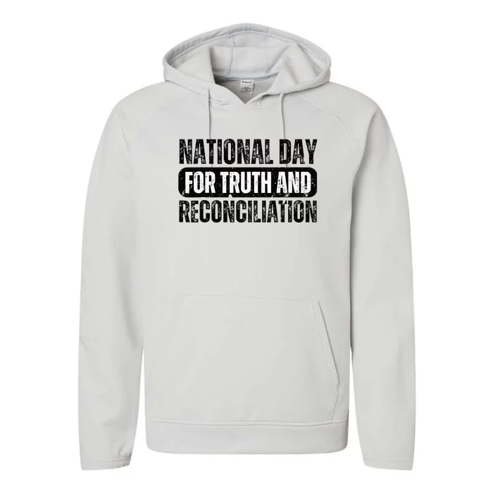 National Day For Truth And Reconciliation 2024 Performance Fleece Hoodie