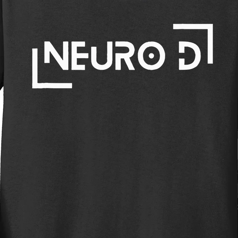 Neuro D for the Neurodiverse Kids Long Sleeve Shirt