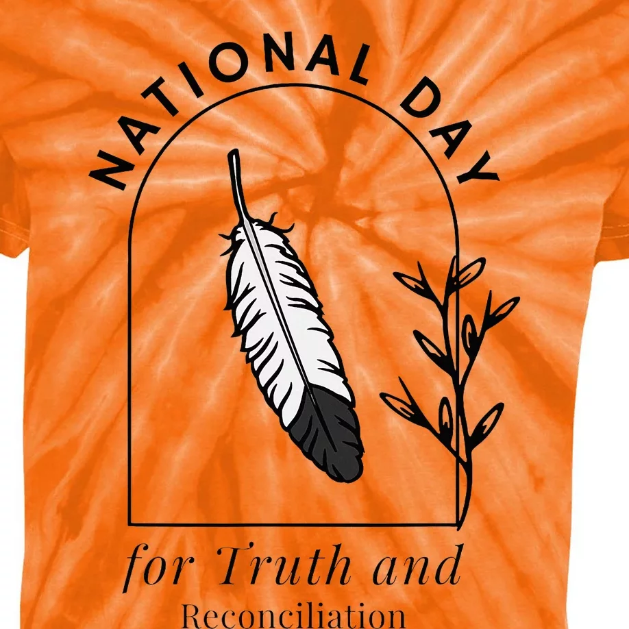 National Day For Truth And Reconciliation Manitoba 2024 Kids Tie-Dye T-Shirt