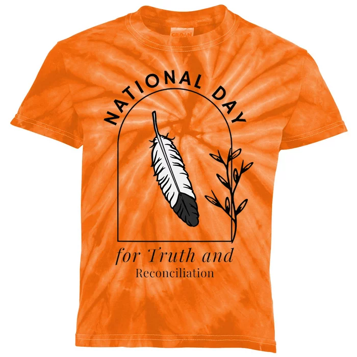 National Day For Truth And Reconciliation Manitoba 2024 Kids Tie-Dye T-Shirt