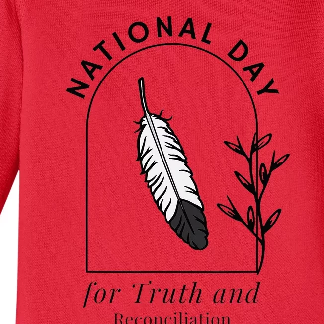 National Day For Truth And Reconciliation Manitoba 2024 Baby Long Sleeve Bodysuit