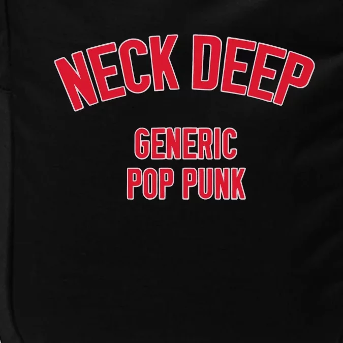 Neck Deep Generic Pop Punk Impact Tech Backpack