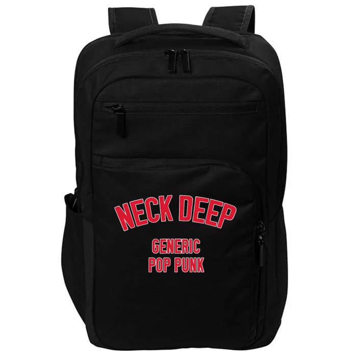 Neck Deep Generic Pop Punk Impact Tech Backpack