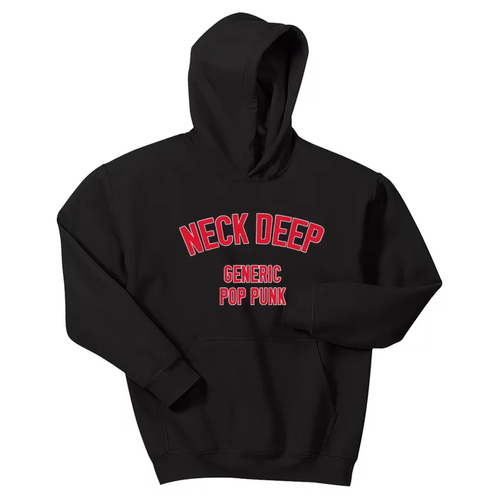 Neck Deep Generic Pop Punk Kids Hoodie