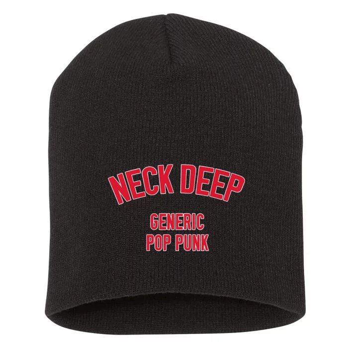 Neck Deep Generic Pop Punk Short Acrylic Beanie