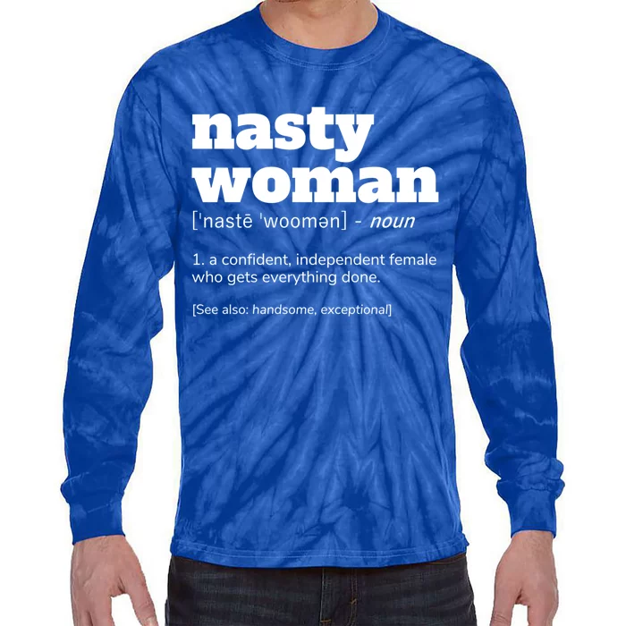 Nasty Definition Gift Tie-Dye Long Sleeve Shirt