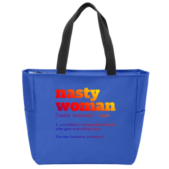 Nasty Definition Gift Zip Tote Bag