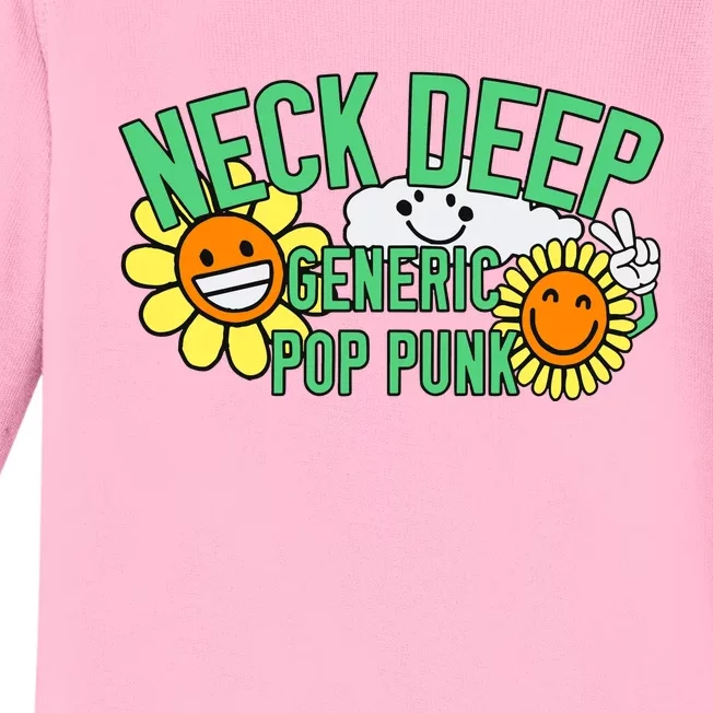 Neck Deep Generic Pop Punk Baby Long Sleeve Bodysuit