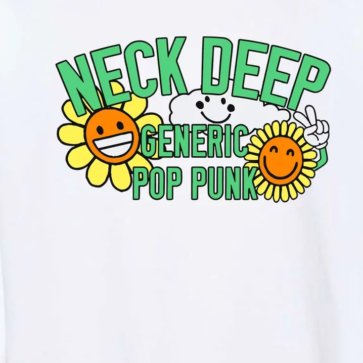 Neck Deep Generic Pop Punk Garment-Dyed Sweatshirt