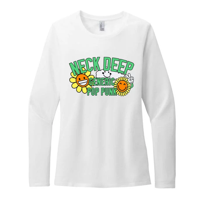 Neck Deep Generic Pop Punk Womens CVC Long Sleeve Shirt