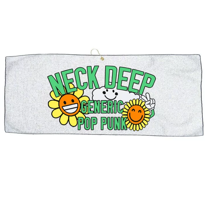 Neck Deep Generic Pop Punk Large Microfiber Waffle Golf Towel