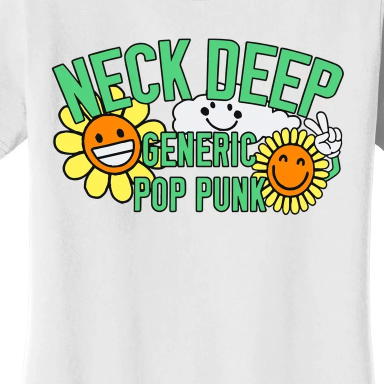 Neck Deep Generic Pop Punk Women's T-Shirt