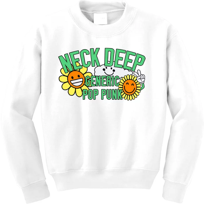 Neck Deep Generic Pop Punk Kids Sweatshirt