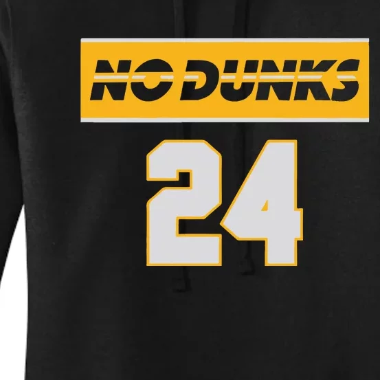 No Dunks Indiana 24 Women's Pullover Hoodie