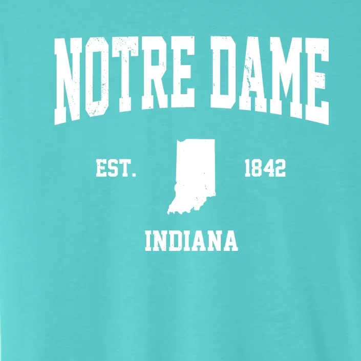 Notre Dame Indiana Est 1842 ChromaSoft Performance T-Shirt