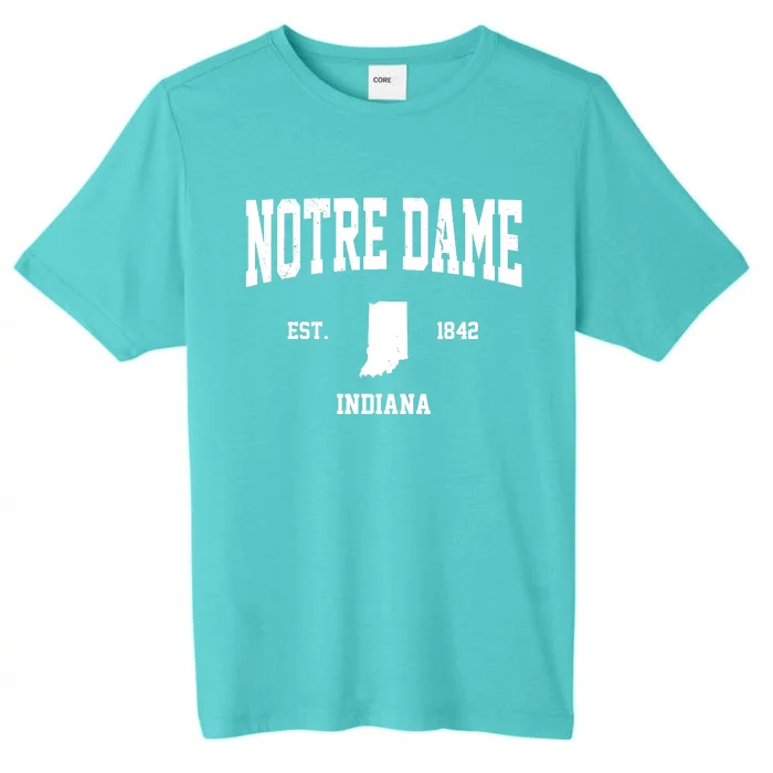 Notre Dame Indiana Est 1842 ChromaSoft Performance T-Shirt