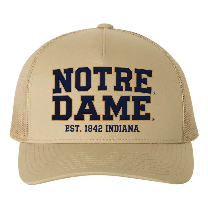 Notre Dam.E Indiana Est. 1842 Vintage Pride Yupoong Adult 5-Panel Trucker Hat