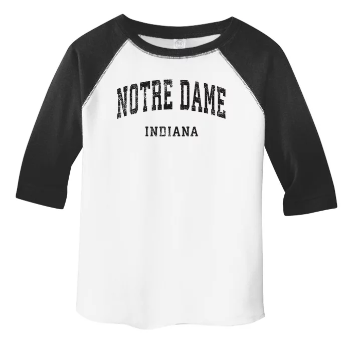 No.Tre Dame Indiana In Toddler Fine Jersey T-Shirt