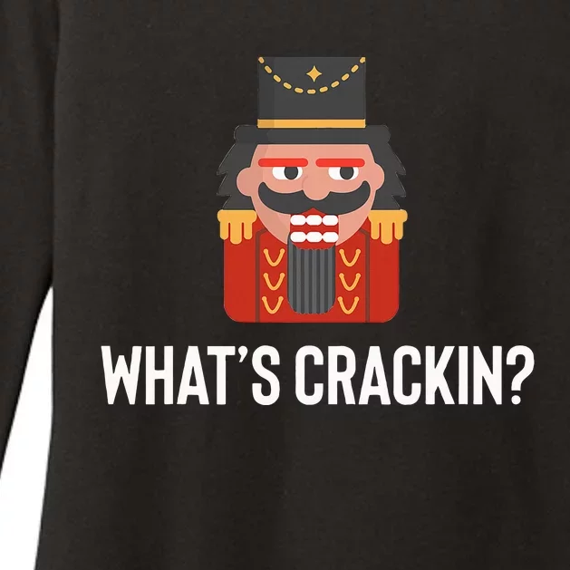 Nutcracker Dance Joke Russian Ballet Whats Crackin Womens CVC Long Sleeve Shirt