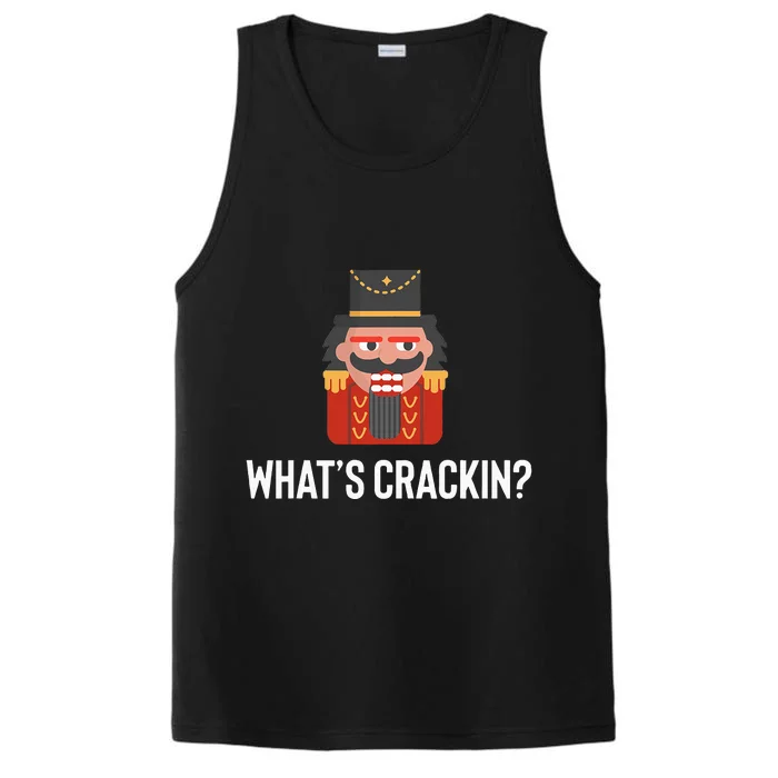 Nutcracker Dance Joke Russian Ballet Whats Crackin Performance Tank