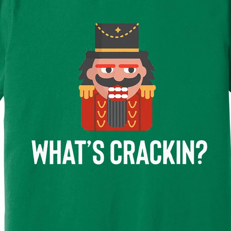 Nutcracker Dance Joke Russian Ballet Whats Crackin Premium T-Shirt